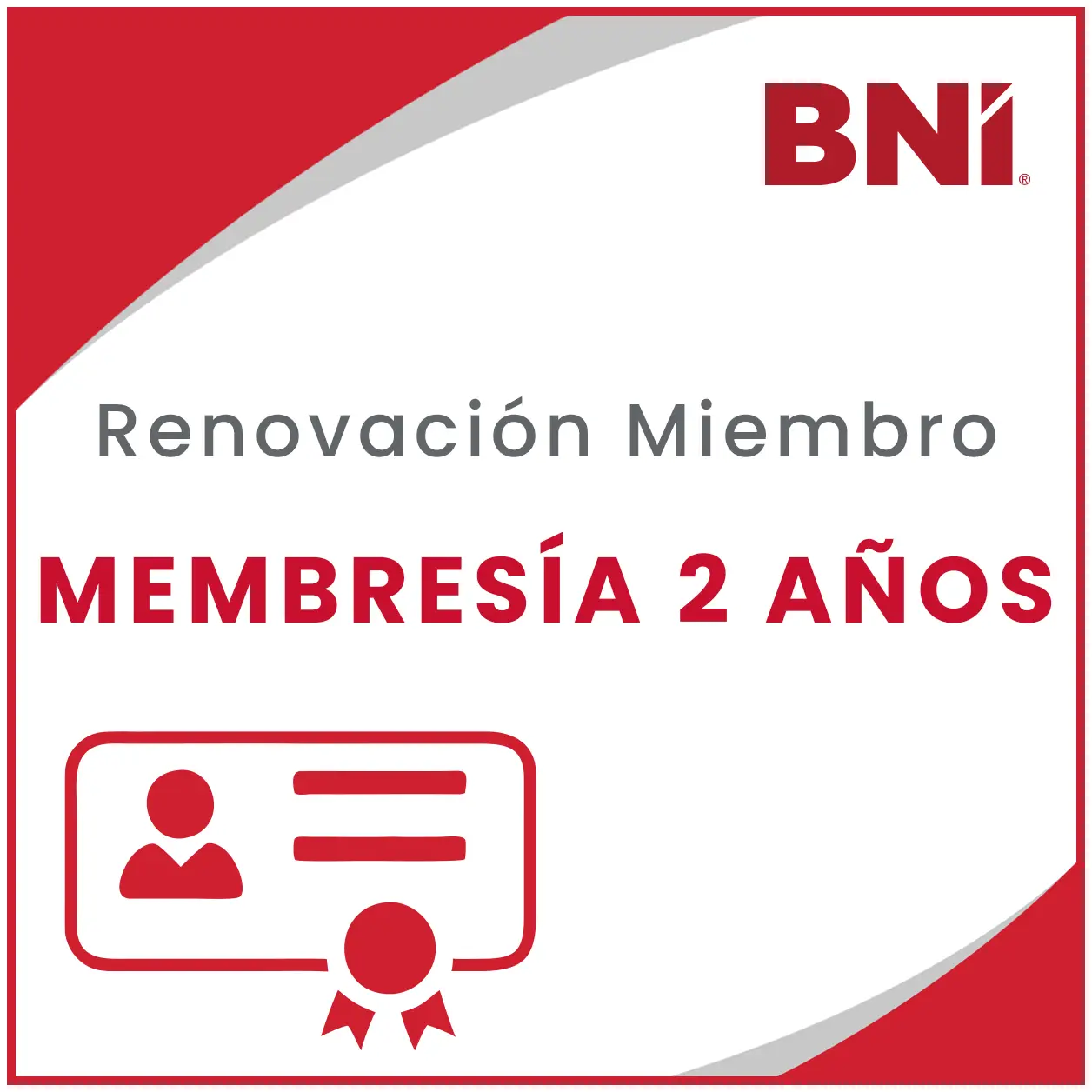 Renovación Miembro – Membresía 2 años